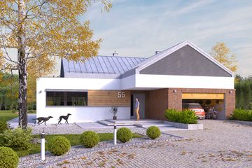  Projekt domu Madera (BSA2249) - projekt domu parterowego - Zdjęcie 2