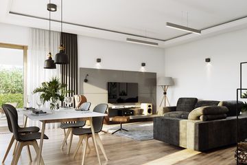  Projekt domu E-174 (WAX1077) - projekt domu parterowego - Zdjęcie 3