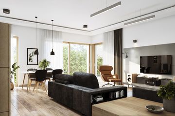  Projekt domu E-174 (WAX1077) - projekt domu parterowego - Zdjęcie 4