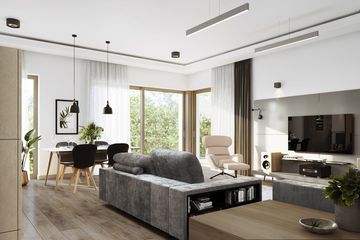  Projekt domu E-176 (WAX1080) - projekt domu parterowego - Zdjęcie 3