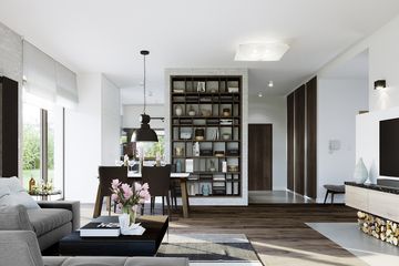  Projekt domu E-230 (WAX1133) - projekt domu parterowego - Zdjęcie 4