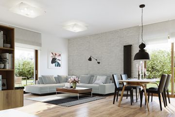  Projekt domu E-235 (WAX1142) - projekt domu parterowego - Zdjęcie 3