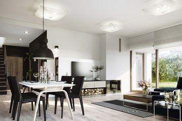  Projekt domu E-238 (WAX1146) - projekt domu parterowego - Zdjęcie 4