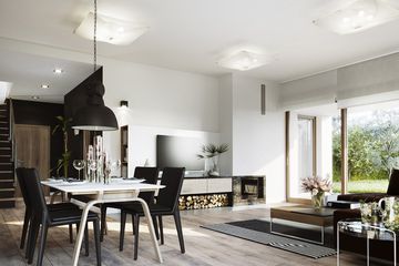  Projekt domu E-239 (WAX1148) - projekt domu parterowego - Zdjęcie 4