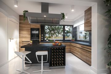  Projekt domu Padme 5 (WOE1150) - projekt domu parterowego - Zdjęcie 8