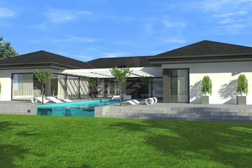  Projekt domu New House 18 (KRZ1012) - projekt domu parterowego - Zdjęcie 3