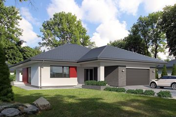  Projekt domu Asan 2 (BSE1164) - projekt domu parterowego - Zdjęcie 1