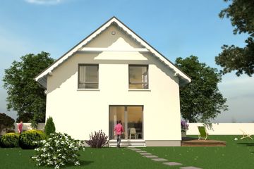  Projekt domu eko Typowy 44 (KKE1044) - projekt domu parterowego z poddaszem - Zdjęcie 5