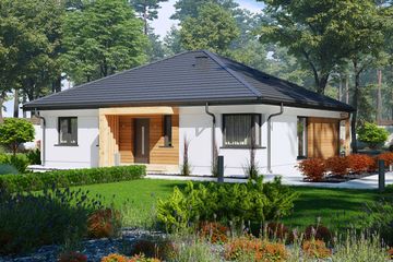  Projekt domu Sej-pro 015 energo (ELW1013) - projekt domu parterowego - Zdjęcie 1