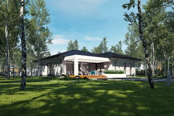  Projekt domu Sej-pro 027 energo (ELW1019) - projekt domu parterowego - Zdjęcie 4