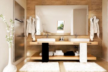  Projekt domu Biała z garażem 1-st. [A] (WRF1993) - projekt domu parterowego z poddaszem - Zdjęcie 7