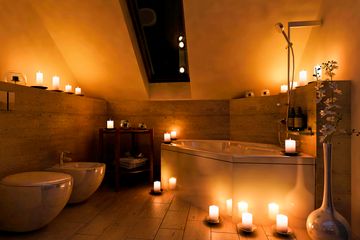  Projekt domu Biała z garażem i wiatą [A1] (WRF1994) - projekt domu parterowego z poddaszem - Zdjęcie 8