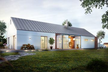  Projekt domu Carmine z garażem 1-st. [A] (WRF2048) - projekt domu parterowego - Zdjęcie 3