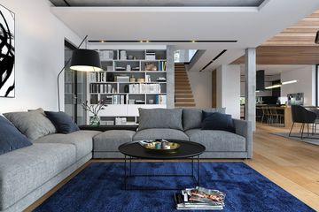  Projekt domu Otwarty 1 (WAW1132) - projekt domu z pełnym piętrem - Zdjęcie 7