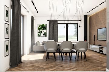  Projekt domu Śmiały D58 (WWB1062) - projekt domu parterowego - Zdjęcie 4