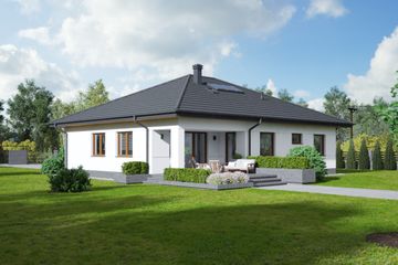  Projekt domu Ardenowice mg 2 (KRP2328) - projekt domu parterowego - Zdjęcie 2