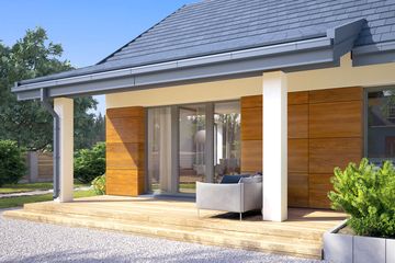  Projekt domu Awokado 2 (BSA2252) - projekt domu parterowego - Zdjęcie 4