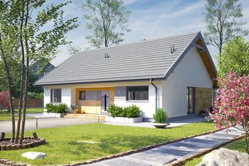  Projekt domu Awokado 2 (BSA2252) - projekt domu parterowego - Zdjęcie 5