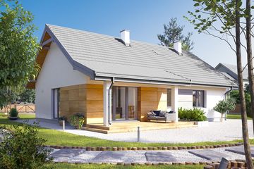  Projekt domu Awokado 2 (BSA2252) - projekt domu parterowego - Zdjęcie 6