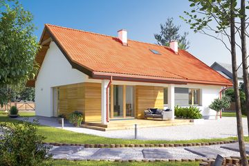  Projekt domu Awokado 2 (BSA2252) - projekt domu parterowego - Zdjęcie 11