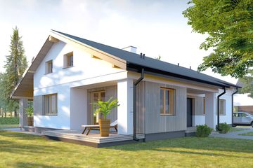  Projekt domu Malmo 3 (BSA2253) - projekt domu parterowego - Zdjęcie 1