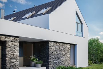  Projekt domu HomeKoncept 77 (KRX1110) - projekt domu parterowego z poddaszem - Zdjęcie 5