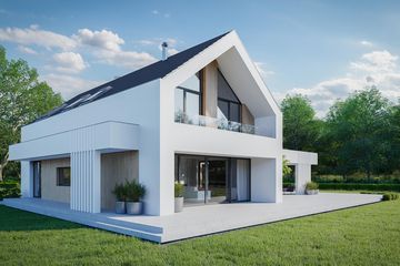  Projekt domu HomeKoncept 77 (KRX1110) - projekt domu parterowego z poddaszem - Zdjęcie 10