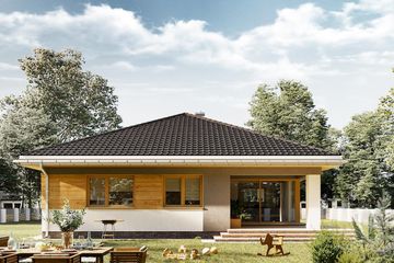  Projekt domu Blanka Nano (1673) (KRD2819) - projekt domu parterowego - Zdjęcie 4