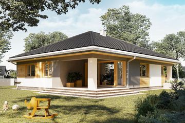  Projekt domu Blanka Nano (1673) (KRD2819) - projekt domu parterowego - Zdjęcie 6