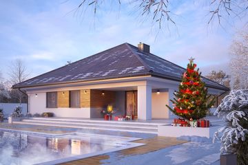  Projekt domu Decyma 9 (BSA2108) - projekt domu parterowego - Zdjęcie 6