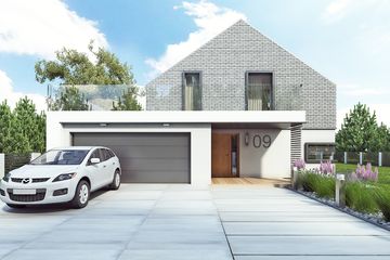  Projekt domu AJR 09 A2 a (WOJ1029) - projekt domu parterowego z poddaszem - Zdjęcie 4