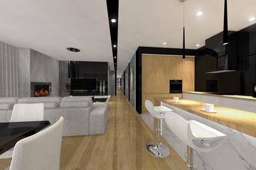  Projekt domu New House 8 (KRZ1011) - projekt domu parterowego - Zdjęcie 7