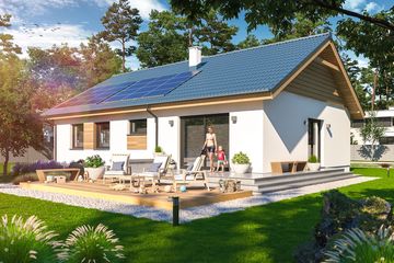  Projekt domu Telimena (WOE1081) - projekt domu parterowego - Zdjęcie 3