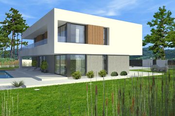  Projekt domu New House 27 (KRZ1013) - projekt domu z pełnym piętrem - Zdjęcie 3