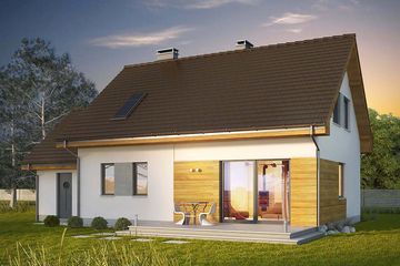  Projekt domu Toffi (WRN1449) - projekt domu parterowego z poddaszem - Zdjęcie 3