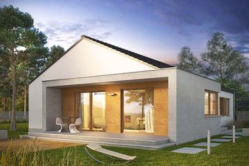  Projekt domu Trendsetter (WRN1451) - projekt domu parterowego - Zdjęcie 1