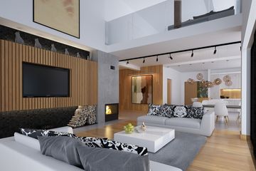  Projekt domu Senimona 1 (KKF1020) - projekt domu parterowego z poddaszem - Zdjęcie 5