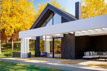  Projekt domu HomeKoncept 67 wariant 01 (KRX1111) - projekt domu parterowego z poddaszem - Zdjęcie 3