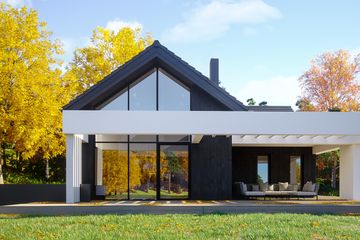  Projekt domu HomeKoncept 67 wariant 01 (KRX1111) - projekt domu parterowego z poddaszem - Zdjęcie 4