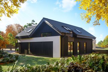  Projekt domu HomeKoncept 67 wariant 01 (KRX1111) - projekt domu parterowego z poddaszem - Zdjęcie 6