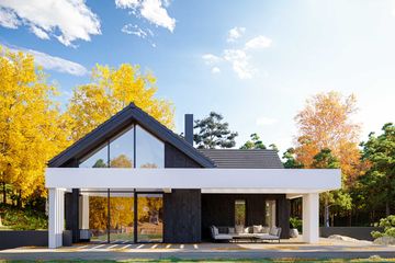  Projekt domu HomeKoncept 67 wariant 01 (KRX1111) - projekt domu parterowego z poddaszem - Zdjęcie 10