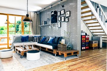  Projekt domu Strzyżyk z garażem 1-st. [A] (WRF2034) - projekt domu parterowego z poddaszem - Zdjęcie 5