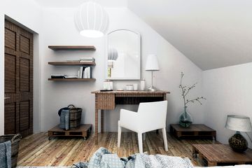  Projekt domu Strzyżyk z garażem 1-st. [A] (WRF2034) - projekt domu parterowego z poddaszem - Zdjęcie 10