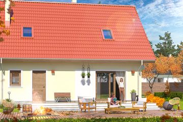  Projekt domu Pauza (WOE1029) - projekt domu parterowego z poddaszem - Zdjęcie 4