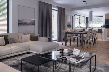  Projekt domu HomeKoncept 78 (KRX1107) - projekt domu parterowego z poddaszem - Zdjęcie 12