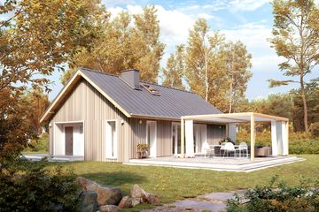  Projekt domu Wakacyjny 2 (BSA2255) - projekt domu parterowego - Zdjęcie 6