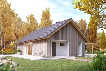  Projekt domu Wakacyjny 2 (BSA2255) - projekt domu parterowego - Zdjęcie 4