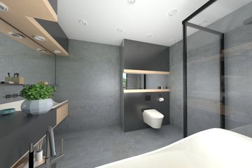  Projekt domu KA5 (PKT1017) - projekt domu parterowego z poddaszem - Zdjęcie 9