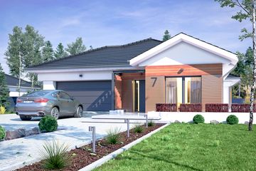  Projekt domu Galena III z garażem 2-st. [A] (WRF2053) - projekt domu parterowego - Zdjęcie 1