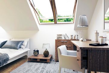  Projekt domu Strzyżyk II z garażem 1-st. [A] (WRF2037) - projekt domu parterowego z poddaszem - Zdjęcie 9